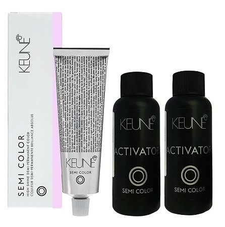 Keune Semi Color 8.22 Louro Claro Pérola Intenso + 2 Activator