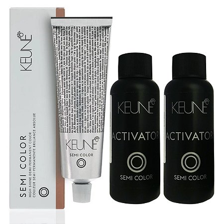 Keune Semi Color 5.81 Castanho Claro Barista + 2 Activator