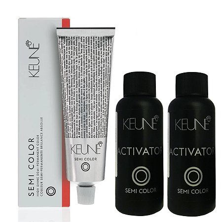Keune Semi Color 0/56 Mix Mogno Vermelho + 2 Activator
