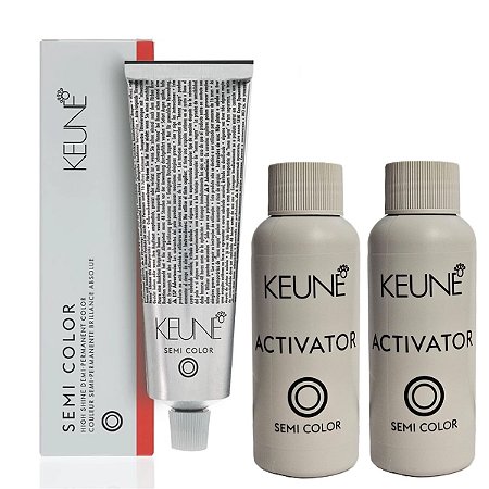 Keune Semi Color 0/56 Mix Mogno Vermelho + 2 Activator
