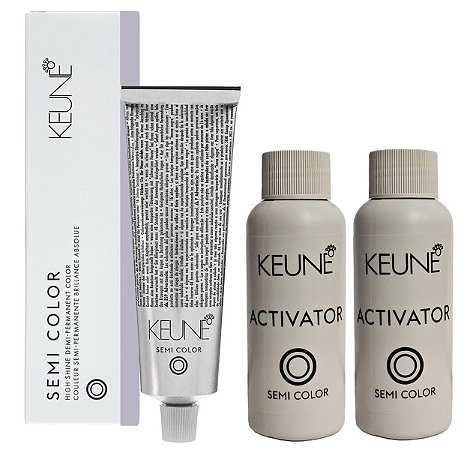 Keune Semi Color 5.11 Castanho Claro Cinza Intenso + 2 Activator