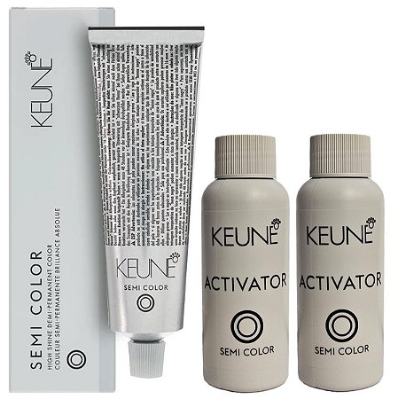 Keune Semi Color 6 Louro Escuro + 2 Activator