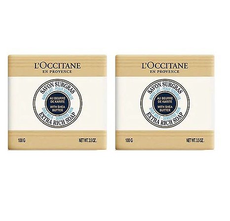 Loccitane Provence Karité -  Kit 2un Sabonete Leite 100g