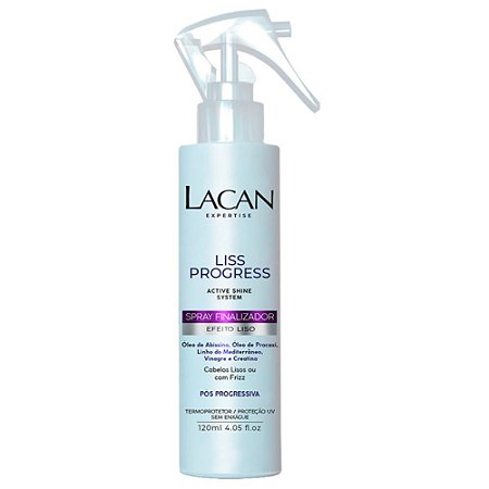 Lacan Liss Progress - Spray Finalizador Efeito Liso 120mL