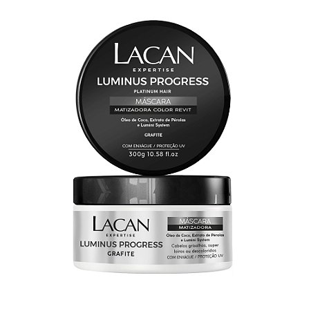Lacan Luminus Progress Grafite - Máscara Matizadora 300g