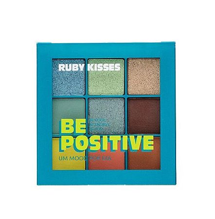 Ruby Kisses Paleta de Sombras Mood Collection - Be Positive