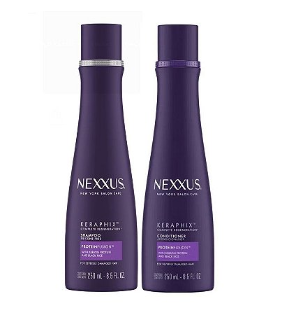 Nexxus Keraphix - Kit Shampoo e Condicionador Complete Regeneration