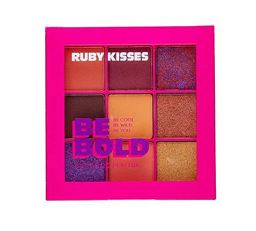 Ruby Kisses Paleta de Sombras Mood Collection - Be Bold