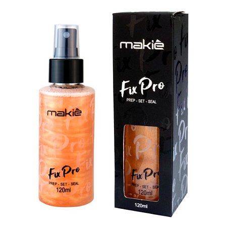 Makie Fix Pro Makeup Fixador de Maquiagem Cor Bronzer 120 ml