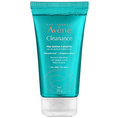 Avene Cleanance Gel de Limpeza Facial Peles Oleosas 150g
