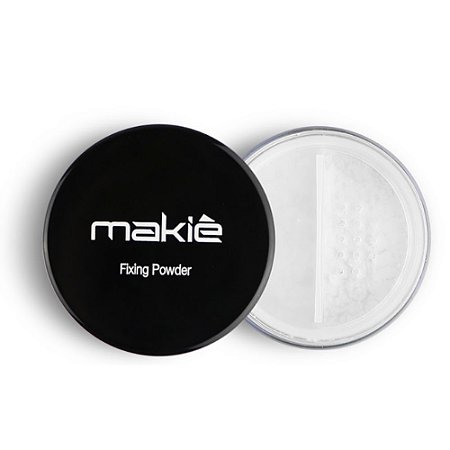 Makiê Pó Fixador Facial Fixing Powder Cor Translucido