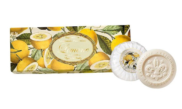 Fiorentino Kit Sabonetes Italianos Limone Limão 3x100g