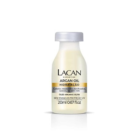 Lacan Argan Oil - Ampola Superdose Hidratação 20ml