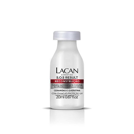 Lacan SOS Result - Ampola Superdose Reconstrução 20ml
