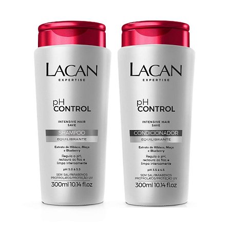 Lacan pH Control - Kit Shampoo e Condicionador Equilibrante