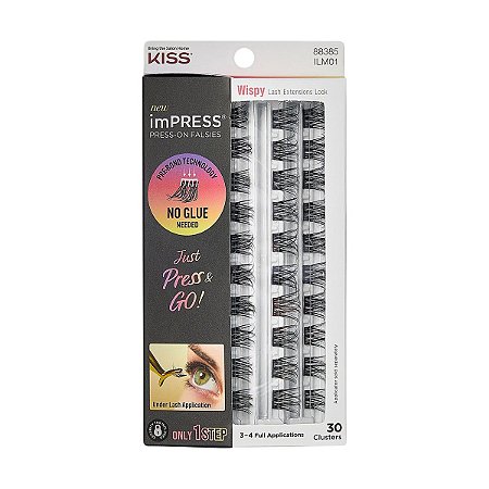 Kiss NY Cílios Postiços Impress Press-on Falsies - Refil Wispy