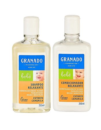 Granado Bebê Kit Shampoo e Condicionador Camomila Relaxante