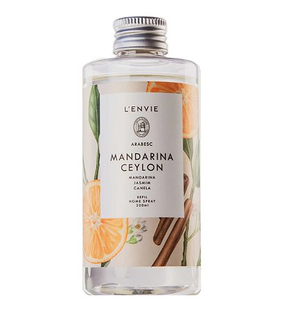 Lenvie Mandarina Ceylon - Refil Home Spray 200ml