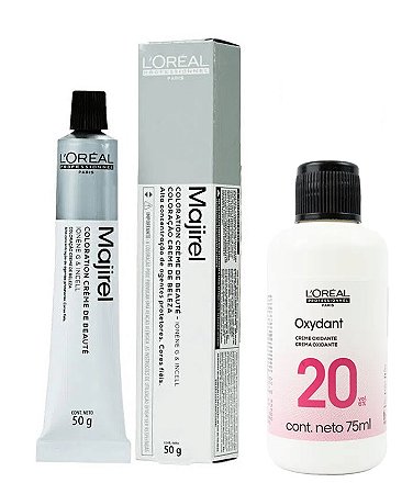 Loreal Majirel 4.0 Castanho Natural Profundo + Oxidante 20vol 75ml