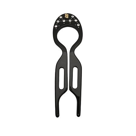 Bianca Hair Pin Grande com Strass Preto 70 052 AB