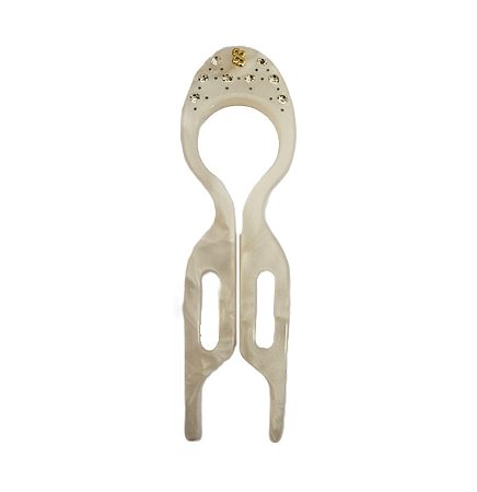 Bianca Hair Pin Grande com Strass Madrepérola 70 052 FB