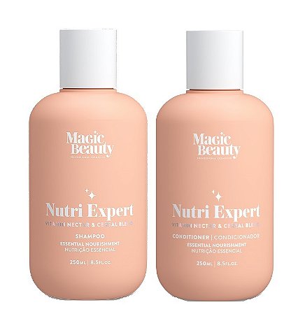 Magic Beauty Nutri Expert - Kit Shampoo e Condicionador