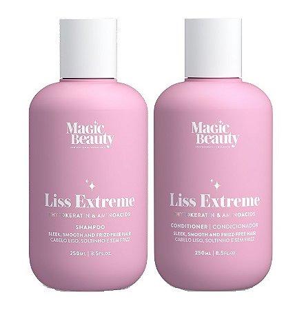 Magic Beauty Liss Extreme - Kit Shampoo e Condicionador