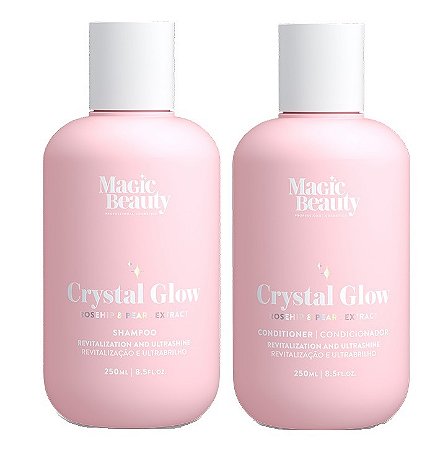Magic Beauty Crystal Glow - Kit Shampoo e Condicionador