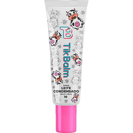 Tik Balm Balm Labial Leite Condensado Lisa MooMoo 10g