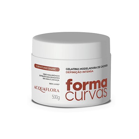 Acquaflora Forma Curvas - Gelatina Modeladora Definição Intensa 500g