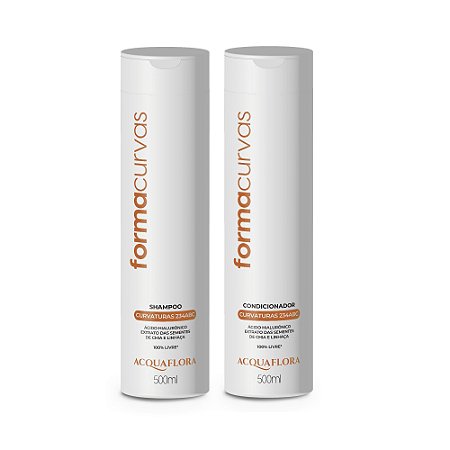 Acquaflora Forma Curvas - Kit Shampoo e Condicionador