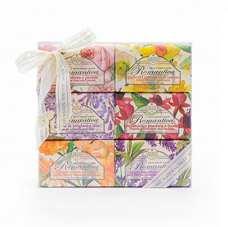 Nesti Dante Romantica - Kit Collections 6 Sabonetes de 150g