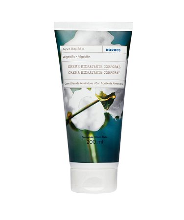 Korres Algodão - Creme Hidratante Corporal 200ml