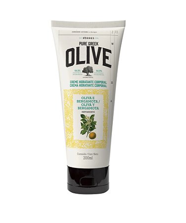 Korres Oliva e Bergamota - Creme Hidratante Corporal 200ml