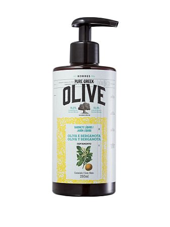 Korres Oliva e Bergamota - Sabonete Líquido 250ml