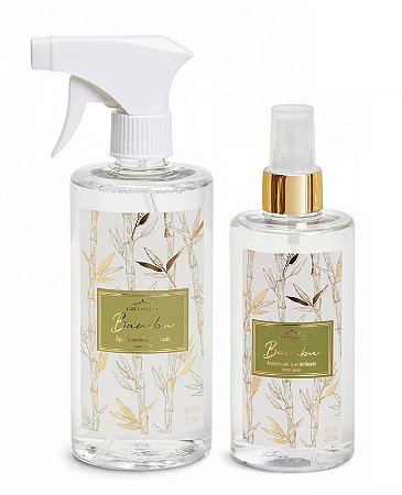 Greenswet Bambu - Kit Água Perfumada e Home Spray