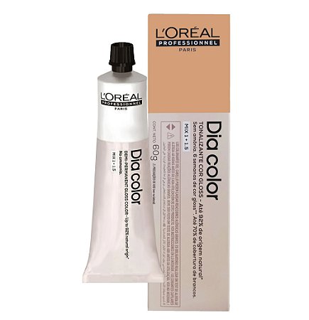 Loreal Dia Color 8.34 Louro Claro Dourado Acobreado 60g