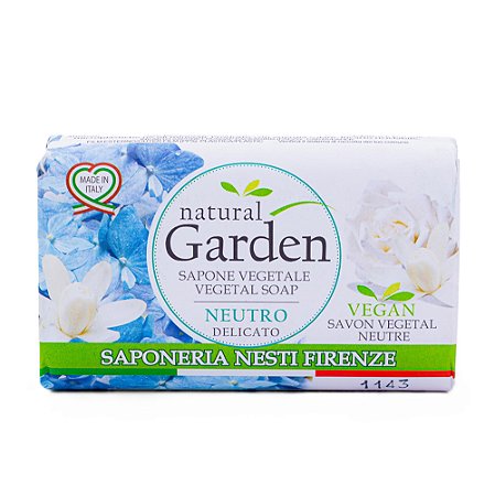 Nesti Dante Natural Garden - Sabonete Barra Neutro 125g