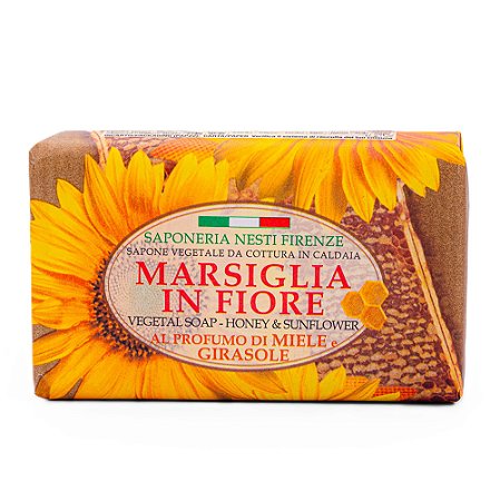 Nesti Dante Marsiglia In Fiore - Sabonete Barra Mel e Girassol 125g