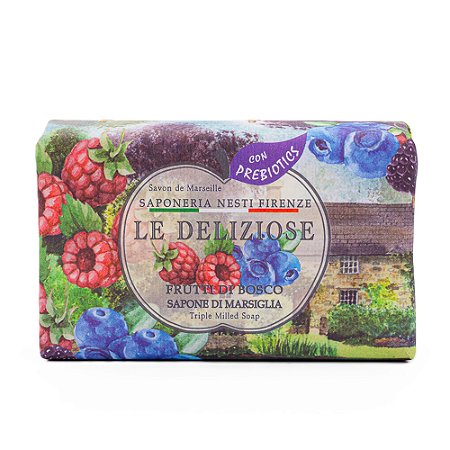 Nesti Dante Le Deliziose - Sabonete Barra Frutas Silvestres 150g