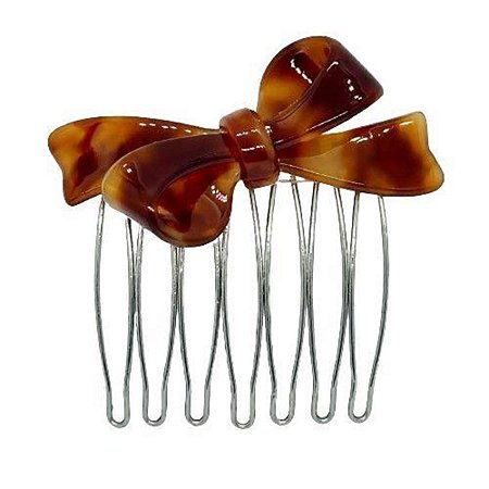 Pinupz Pente Laço Novo Caramelo F066C