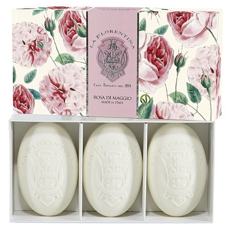 La Florentina Rose of May - Caixa 3 Sabonetes 150g