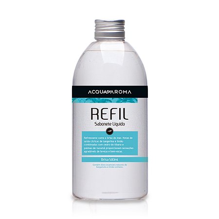 Acqua Aroma Dia Dia Brisa - Refil Sabonete Líquido 500ml