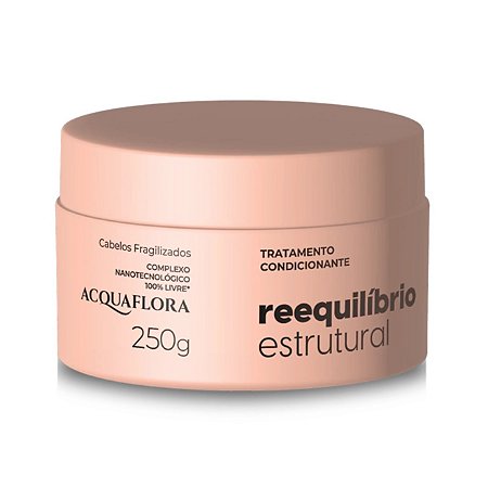 Acquaflora Reequilíbrio Estrutural - Máscara 250g