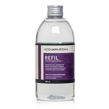 Acqua Aroma Figo do Mediterrâne - Refil Difusor 500ml