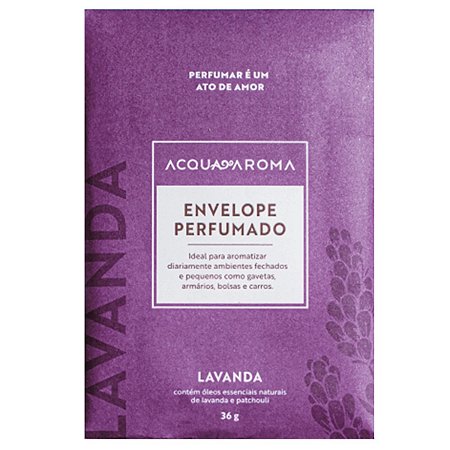 Acqua Aroma Dia Dia Lavanda - Envelope Perfumado 36g