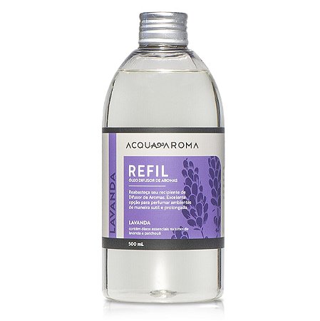 Acqua Aroma Dia Dia Lavanda - Refil Difusor 500ml
