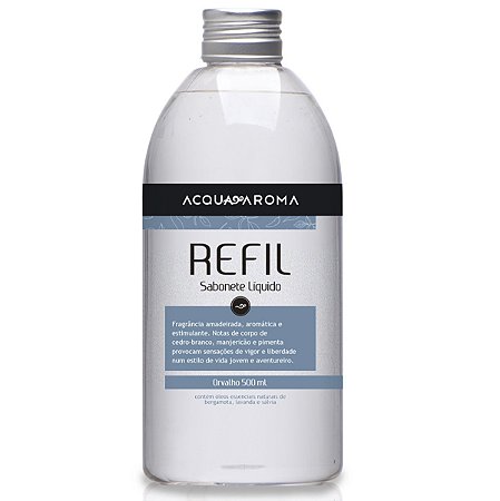 Acqua Aroma Dia Dia Orvalho - Refil Sabonete Líquido 500ml