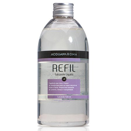 Acqua Aroma Dia Dia Lavanda - Refil Sabonete Líquido 500ml
