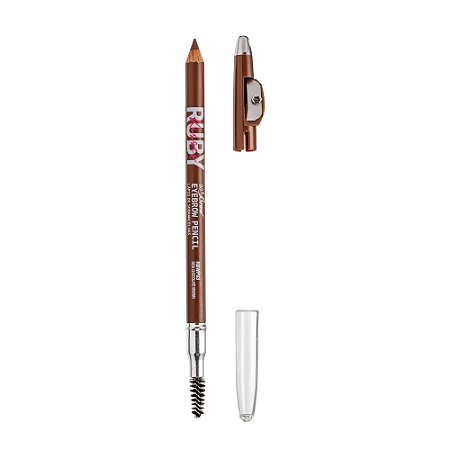 Ruby Kisses Lápis de Sobrancelha Go Brow - Chocolate Brown